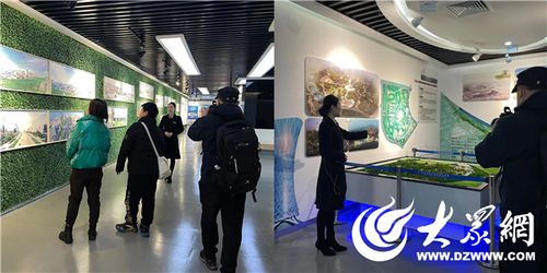 煙臺開發(fā)區(qū)城市展示中心為散客提供義務講解服務